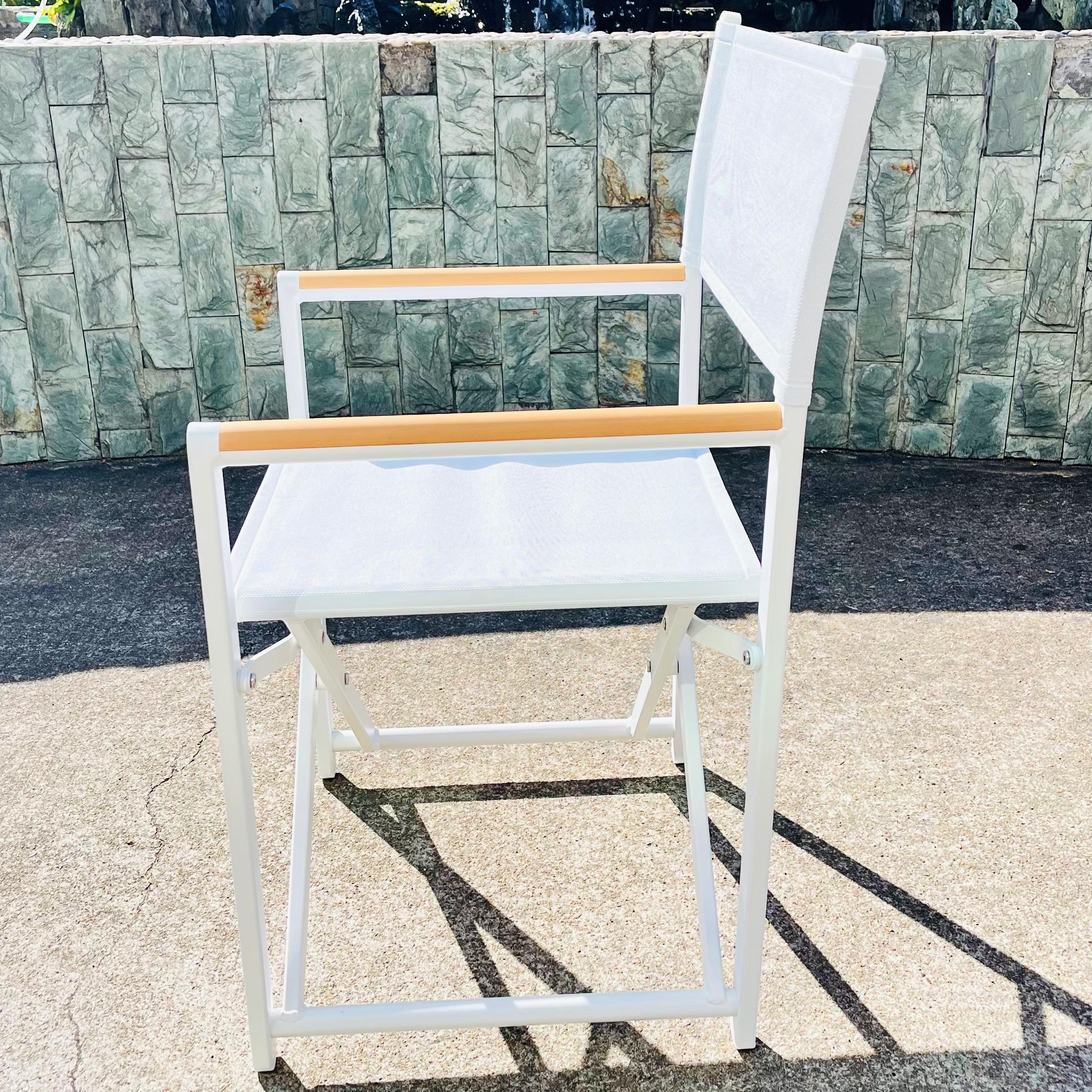 Outdoor Director Chair Popular Aluminum Makeup Fishing Chair Folding Outdoor Chair