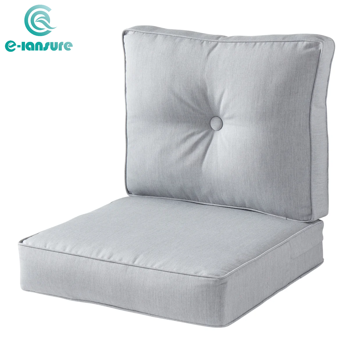 Customized Outdoor Solid Color Cushion for Garden Chair Cushion Cover Waterproof Pillow Sofa Cushions