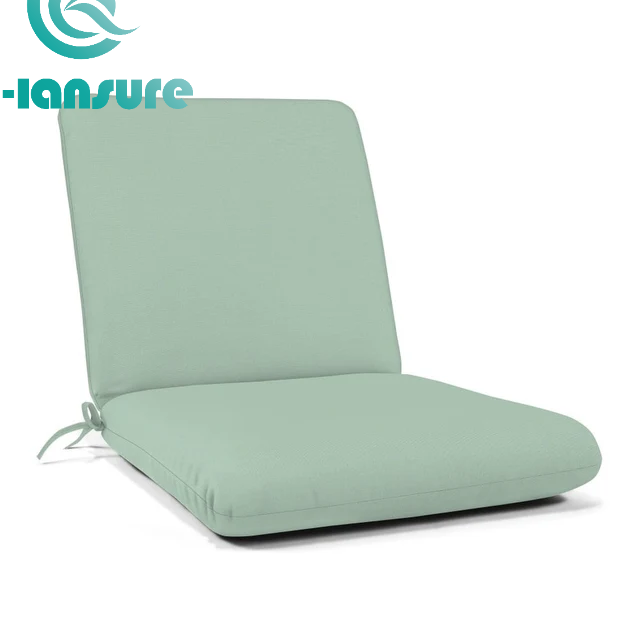 Customized Waterproof Outdoor Seat Back Foam Garden Patios Outdoor Chair Cushions Waterproof Seat Cushions Resistant Waterproof Pillow Cover