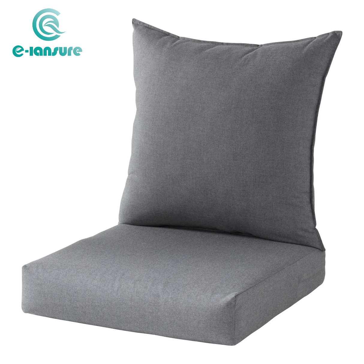 Customized Luxury 2-Seat Replacement Outdoor Garden Sofa Cushion with Cover Olefin Waterproof Foam for Garden Patio